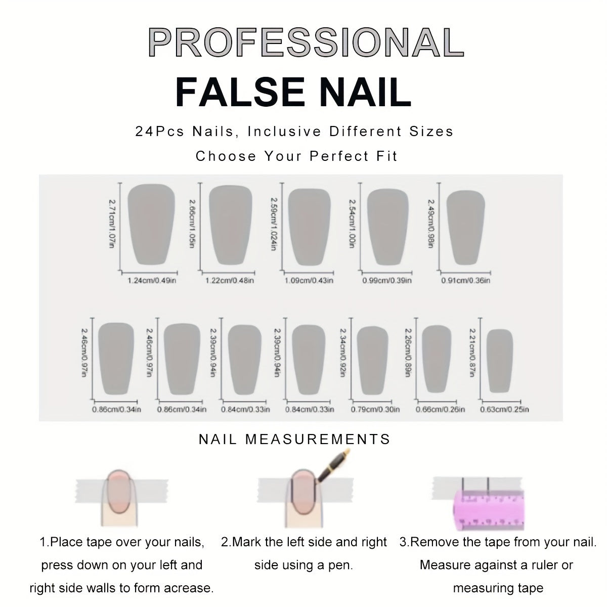 Black Ballet Glossy Nails