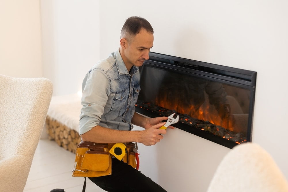 Stappenplan elektrische sfeerhaard inbouwen