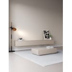 Japandi beige 2 TV meubel