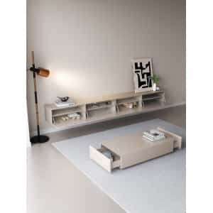 Chic TV Meubel 300cm – Japandi Beige