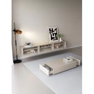 Chic TV Meubel 240cm – Japandi Beige
