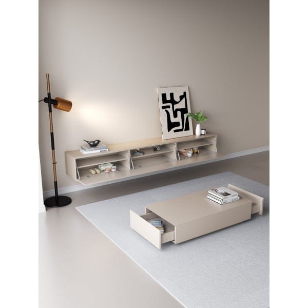 Chic TV Meubel 180cm - Japandi Beige