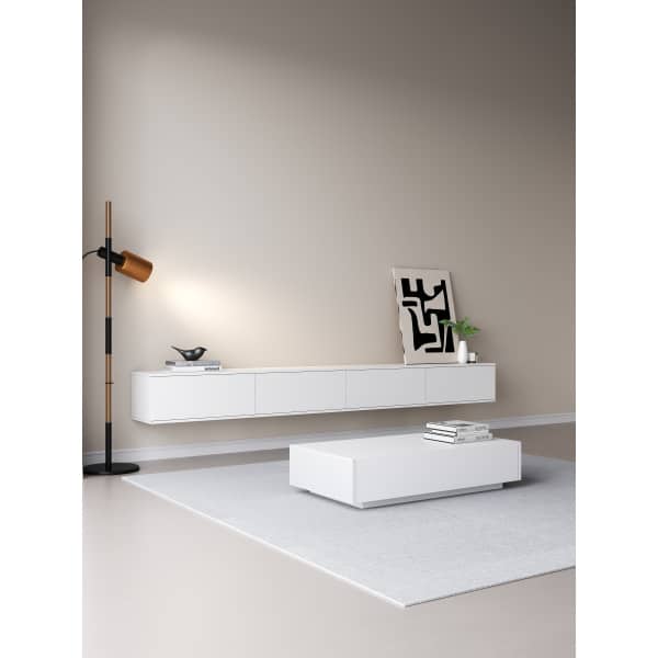 TV meubel wit 300cm 2