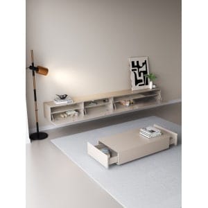 Chic TV Meubel 150cm – Japandi Beige