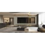 Marmeren wandpaneel plaat - Marmo Gold Stone - 280 x 122 x 0.5cm