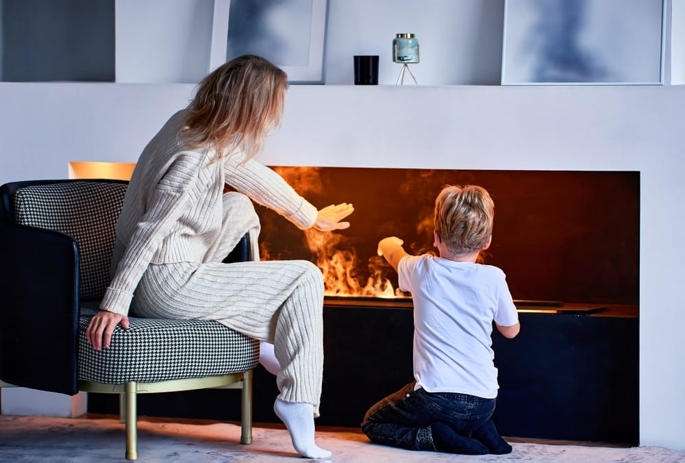 Waarom een elektrische haard met ombouw