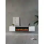 Moderne TV meubels met ronde hoeken